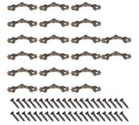 MAGICLULU Tiradores de Armario Retro 44x10 Cm 20 Piezas, Asas de Cajón Vintage para Muebles de Madera, Perillas Decorativas Resistentes y Anticorrosión para Uso Doméstico y Decoración