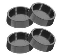 MAGICLULU Topes Antideslizantes para Ruedas de Muebles 4 Unidades, Almohadillas Protectoras de Goma Resistentes al Desgaste, Compatibles Sillas, Cunas y Camas para Evitar Deslizamientos y