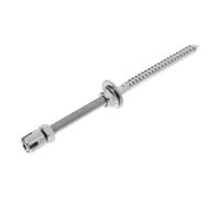 MAGICLULU Tornillo de Acero Inoxidable y Arreglo Flexible Instalación Fácil para Enrejado de Plantas Trepadoras Adecuado para Jardín y Cuerda de Alambre