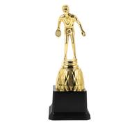 MAGICLULU Trofeo de Plástico Dorado para Competición de Tenis de Mesa, Gran Trofeo de Ping Pong, Premio Deportivo para Campeones y Eventos Deportivos Reutilizable