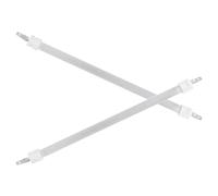 MAGICLULU Tubos Calefactores De Cuarzo Para Calentador De Patio 23 Cm, Repuesto Tubular Eléctrico De Alta Temperatura, 2 Unidades Para Calefacción Eficaz Exteriores