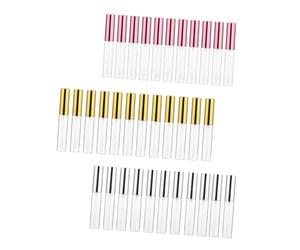 MAGICLULU Tubos Vacíos de Brillo Labial 10 Ml, 36 Unidades, Plástico Rellenable y Portátil para Aceite Labial y Líquido Tintado, Kit de Maquillaje