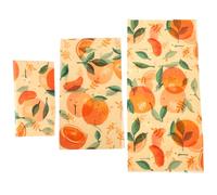 MAGICLULU Unidades de Paños de Cera de Naturales para Conservación de Alimentos Envoltorios Reutilizables y Transpirables Protección Ecológica para Frutas Quesos y Snacks