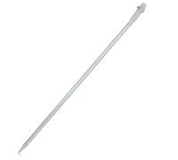 MAGICLULU Varilla de Puesta a Tierra de Hierro Galvanizado, Pasador Diseño Ranura, para Cable de Conexión a Tierra, Uso Exterior E Industrial, Varilla para Cercas Eléctricas y Protección