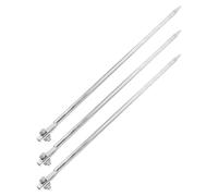 MAGICLULU Varillas de Puesta a Tierra Galvanizadas 3 Piezas 12X500Mm para Instalaciones Eléctricas Domésticas y Protección de Generadores