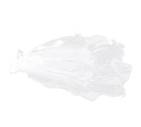 MAGICLULU Velo Blanco para Novias, Velo de Despedida de Soltera, Estilo Sencillo y Elegante, de Tela, Metal y Plástico, Decoración para Fotografía de Boda y Concurso, Blanco