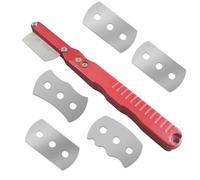 Magicrose Mini sierra de mano modelo herramientas de manualidades con 5 piezas DIY Craft Saw Blades Modelado Hacksaw Kit de herramientas para artesanía, recortar, cortar ramas de árbol y ramas