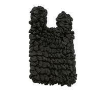 Magics Bag Compras Expandible Tienda de comestibles Reutilizable Plegable Elástico Con Gran Capacidad Para Pliegues Caseros Reutilizable Tienda de comestibles Magia plegable Gran Capacidad, Negro