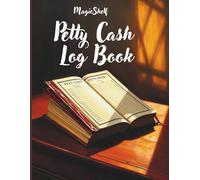MagicShelf -Petty Cash Log Book: A perfect tool for small businesses, offices, entrepreneurs, and organizations to track daily cash flow with ease.