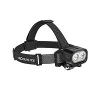 MagicShine Scoutlite LUMEO - Luz Frontal de Cabeza de 4000 lúmenes con Paquete de batería, Doble Haz Spot 28° + difuso 102°, Carga USB-C y función Power Bank, conexión Garmin