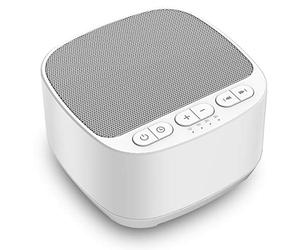 Magicteam Máquina de ruido blanco con 40 sonidos relajantes naturales y función de memoria, 32 niveles de volumen, temporizador de sueño, terapia de sonido para bebés, niños y adultos
