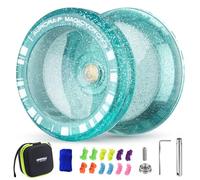 MAGICYOYO JoJo K3 - JoJo profesional con ralentí y rodamientos 2 en 1 Responsive & Unresponsive Jo Jo, Neospin Yoyo para niños y principiantes, Magic Yoyo con 12 cuerdas, juego de rodamientos