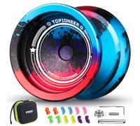 MAGICYOYO JoJo V12 Finger Spin Yoyo Responsive Yoyo para niños de 8 años o más, Jo Jo profesional con doble propósito para principiantes y avanzados, truco JoJo con 12 cuerdas Yo Yo