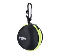MAGICYOYO Yoyo - Bolsa de almacenamiento de bolas, bolsa de transporte profesional con correa de mano para equipos al aire libre, bolsa protectora con malla interior con cremallera, color negro y