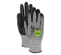 MAGID GPD456 DuraBlend - Guantes de trabajo resistentes a los cortes, nivel A4, resistentes a los cortes, 144 PR, revestimiento de espuma de nitrilo, tamaño 10/XL, manejo de vidrio, reutilizables