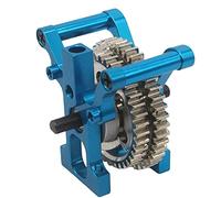 MagiDeal 06034 Metal Gears Transmisión de Dos Velocidades Completa para HSP 4WD Upgrade, Azul
