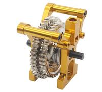 MagiDeal 06034 Metal Gears Transmisión de Dos Velocidades Completa para HSP 4WD Upgrade, Dorado