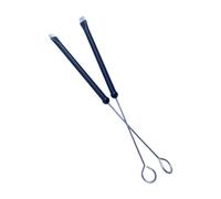 MagiDeal 1 par de pinceles de tambor, accesorios de percusión Manejo largo ajustable Regalos retráctiles para jazz Folk Adults Rock Band, Negro