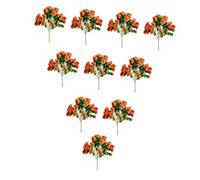 MagiDeal 10 Modelos de árboles en Miniatura, árboles Falsos, Plantas Falsas, construcción de Trenes, paisajes ferroviarios, Accesorios para Crear escenas de, 5.8 Cm X 4.2 Cm