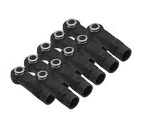 MagiDeal 10 Piezas de rótulas de Extremo de Varilla M4 para Juguetes de Control Remoto. Piezas de Repuesto universales y Resistentes para Escala 1/10 y 1/8, Style E