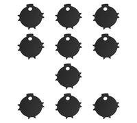 MagiDeal 10 piezas de tensión universal llave de cizallamiento y tijeras herramienta de ajuste profesional resistente múltiples puestas de tensión ajustador, Negro 6 Dientes