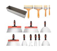 MagiDeal 14 piezas Pastor de cuchillo de pintura Herramienta Kit de servicio pesado Cuchillo de paneles de yeso para eliminar tareas de pintura de