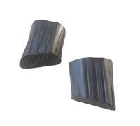 MagiDeal 2 Piezas Almohadilla Antideslizante para, Negro, Modelo Regular 22x40D Tipo 2 Piezas