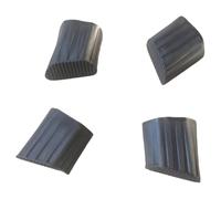 MagiDeal 2 Piezas Almohadilla Antideslizante para, Negro, Modelo Regular 22x40D Tipo 4 Piezas