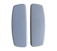 MagiDeal 2 piezas de silla de oficina almohadillas de reposapiés de reposapiés de descanso de soporte suave reemplazos universales resistentes a los rasguños