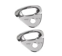 MagiDeal 2 tiradores de escalada de 25 KN, para montañismo, escalada, perno de suspensión, perno para equipo de escalada, gancho de perforación, para protección de camping