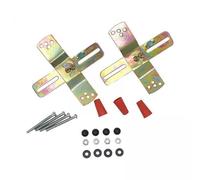 MagiDeal 2x Soporte de Montaje para Lámpara, Placa de Montaje para Ventilador de Techo con, Barra Transversal Universal para Lámparas de Sala