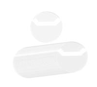 MagiDeal 50 Fundas Protectoras para Tarjetas de Anime, Accesorios para Crear Insignias, PVC Transparente, 83 Mm para Placa de