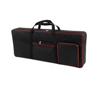 MagiDeal 61 Key Keyboard Case Bag Bag Portable Portable Porthip Mackpack Handback Engrosado 40.16inchx16.54inchx1.97 pulgadas, Negro