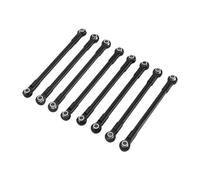 MagiDeal 8 Varillas de fijación de chasis de Coche RC de Metal, Mantenimiento Profesional, reemplazo Directo, modificación de Accesorios para H12P H12Y 1/12, Negro