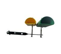MagiDeal Abrazaderas de extensión de tambor, soporte de brazo de platillo, abrazadera de montaje, marco de extensión de campana de ganado, con Cencerro
