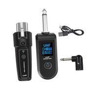 MagiDeal Adaptador de micrófono de micrófono transmisor Receptor de micrófono para graves eléctricos, 1 in 1 with Adapter