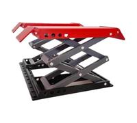 MagiDeal Adorno de Modelo de Elevador de Coche a Escala 1/18, 3 Ajustables, para exhibir Colecciones, Accesorios para, decoración, Rojo