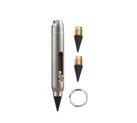 MagiDeal Aleación de Titanio Lápiz sin lápiz Infinito borrable Creative Creative Ligera de Escritura Reutilizable Mini Herramienta de Escritura para Oficina