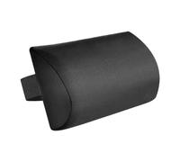 MagiDeal Almohada de Cabeza de Chaise Lounge con Banda elástica Decorativa de colchón de Cuello reclinable Almohada reposacadora para sillas de Playa de, Negro
