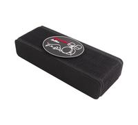 MagiDeal Almohadilla de tope para bombo, dispositivo antideslizamiento, ligero, estabilizador, anclaje para bombo para soporte de sombrero, doble bombo y, Negro