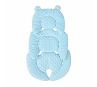 MagiDeal Almohadilla para Carrito de Bebé Lavable y Acolchada Forro Cojín Accesorio para Cochecito Superficie Texturizada y Multiuso Adecuada para Caminatas con Niños Pequeños, Azul, Azul
