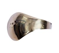 MagiDeal Almohadilla para mano de guardia de esgrima, soporte de engranaje de esgrima, protector manual de placa, práctica de esgrima, para entrenamiento, Gold de 13 Cm