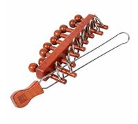 MagiDeal Aro de Rompecabezas Infantil Rompecabezas Tradicional de 9 Anillos Juguete de Juego Educativo Acertijo Manual con Construcción Robusta en y Metal