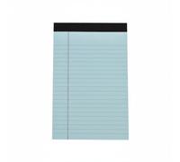 MagiDeal Bloc de Notas para Notas Rápidas con Páginas de Pulpa de Madera Facilidad de Transporte y Respaldo Estable Diseño Funcional Adecuado para Presentaciones Estudio Uso, Azul, A5