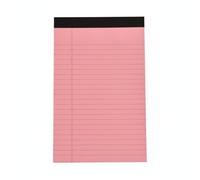 MagiDeal Bloc de Notas para Notas Rápidas con Páginas de Pulpa de Madera Facilidad de Transporte y Respaldo Estable Diseño Funcional Adecuado para Presentaciones Estudio Uso, Rosa, A5