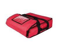 MagiDeal Bolsa Calentadora De Pizza Reutilizable Ligera Estuche De Transporte - Rojo 50x50x16cm