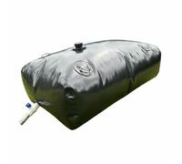 MagiDeal Bolsa de Almacenamiento Plegable Tanque Portátil Recipiente de Agua Flexible Traslado Fácil Material Reforzado Adecuada para Granja Camiones Actividades en Campo , 1.5 1 0.7 M, 1 Tonelada