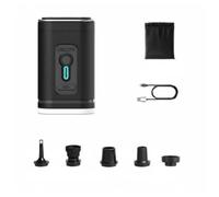 MagiDeal Bomba de Aire Portátil Inflador y Aspirador Ligero de con Caudal Rápido y Uso Inalámbrico Pantalla Digital y Luz Opcional Carga USB C Adecuada para, Moderno-D