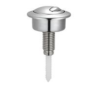 MagiDeal Botón de presión para tanque de agua de inodoro redondo, reemplazo para baño doméstico, 87.2 X 48 Mm