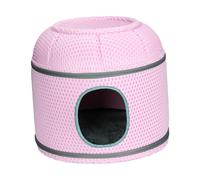 MagiDeal Cama para Gatos de Interior, casa para Gatos EVA, condominio Creativo, Cueva escondida para Gatos, Nido para Gatos Gatitos, Descanso para Dormir, Rosa